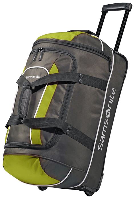 wheeled duffle luggage